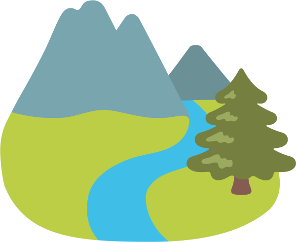 Горы клипарт