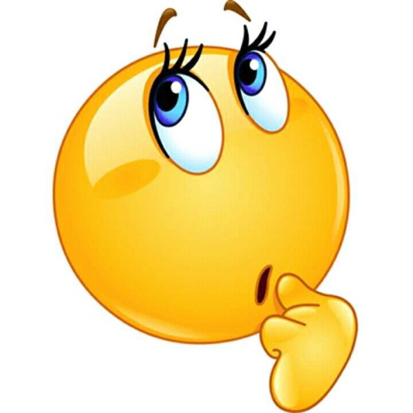 Озадаченный смайлик