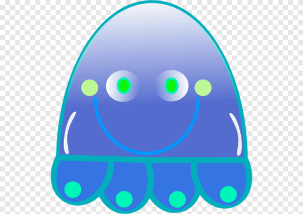 Синие рыбки в круге