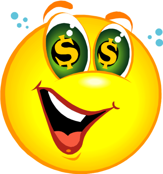 Денежный смайлик