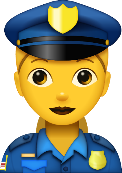 Emoji полиция