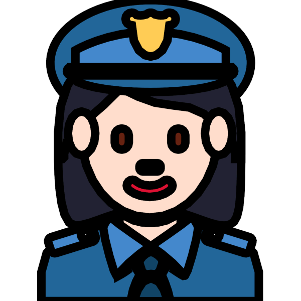 Смайлик милиционер