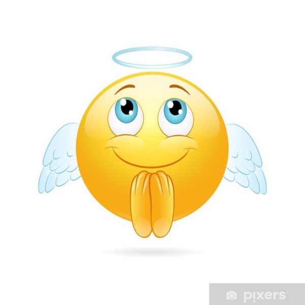 Смайлик ангел