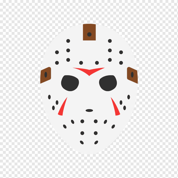 Маска Джейсона Вурхиса без фона