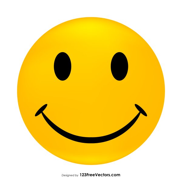 Смайл улыбающийся на прозрачном фоне