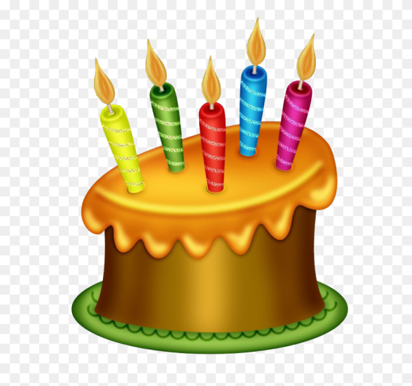 Торт со свечками