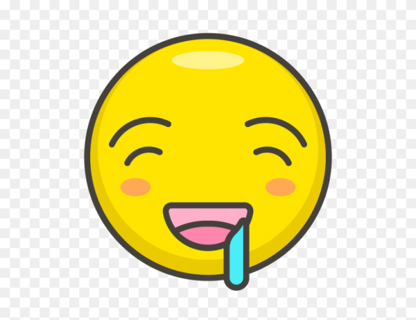 Смайлик слюнки текут