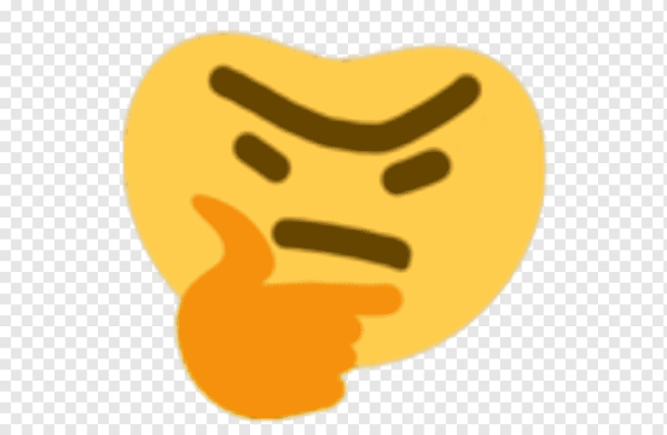 Задумчивый смайлик