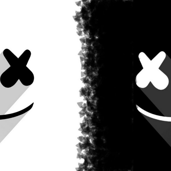 Глаза крестики и улыбка