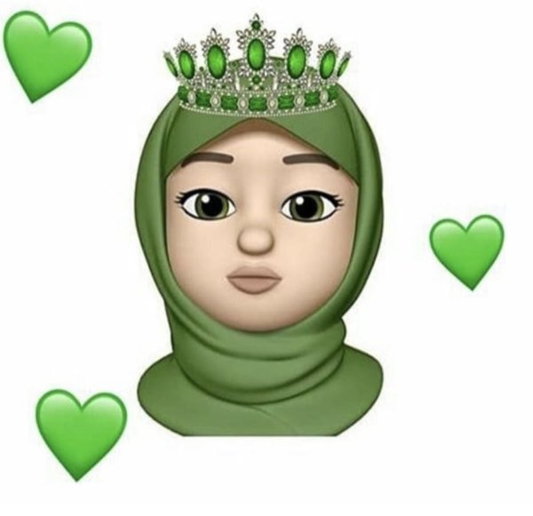 Стикеры в хиджабе