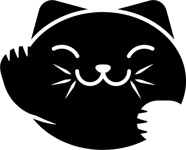 Морда кота символ