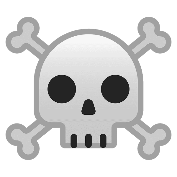 Эмодзи скелет