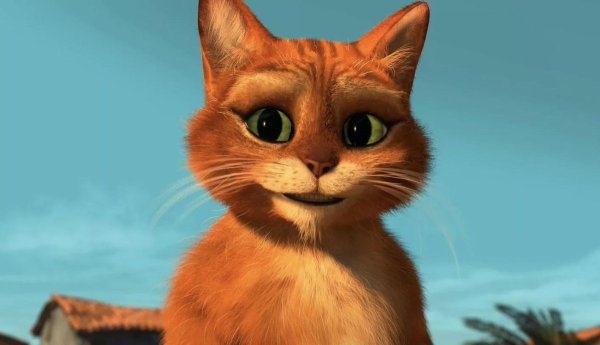 Кот в сапогах Шрек