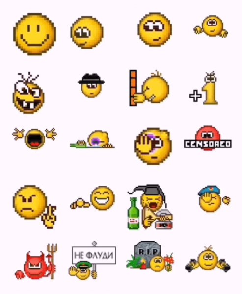 Стикеры ICQ