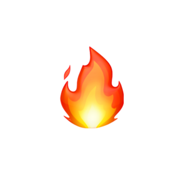 ЭМОДЖИ огонек