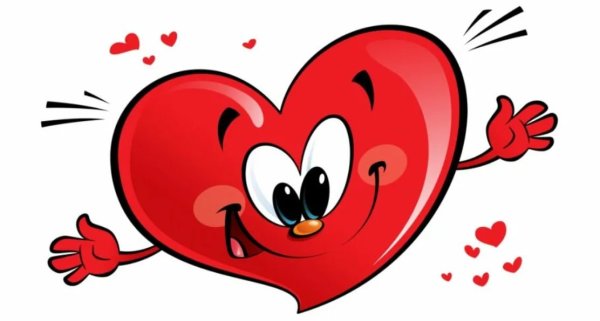 Сердечко с глазками