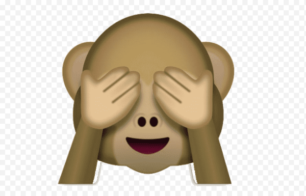 Смайлик обезьяны
