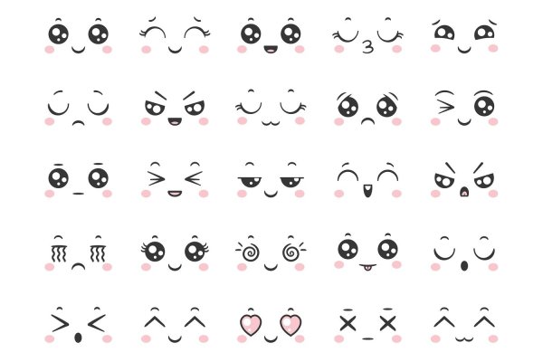 Милые японские рожицы