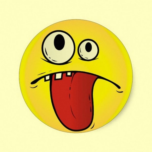 Смайлик идиот