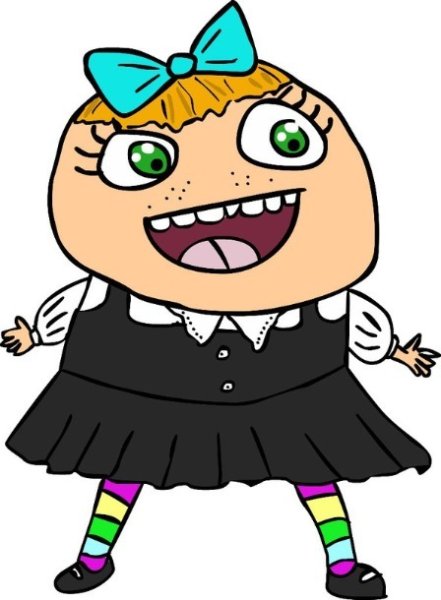 Девочка-дура смайлик