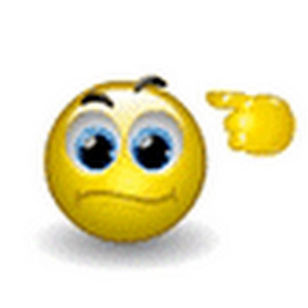 Смайлик с пальцем у Виска