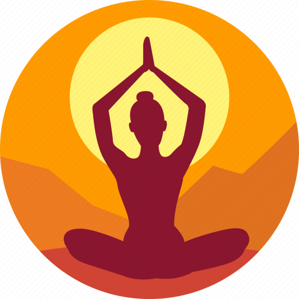 Медитация значок