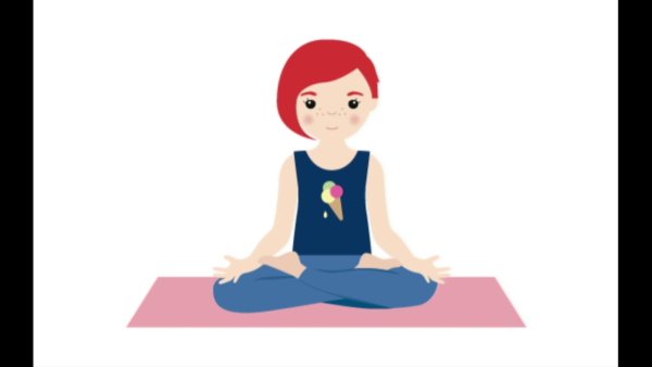 Йога анимация