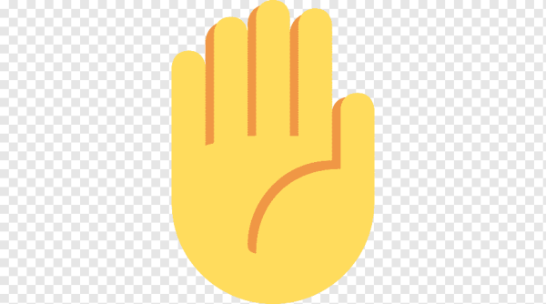 Знак поднятая рука