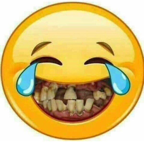 Смайлик без зубов
