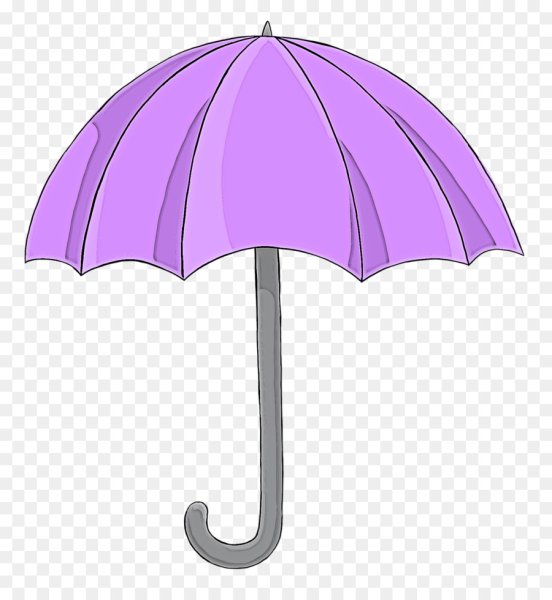 Фиолетовый зонтик