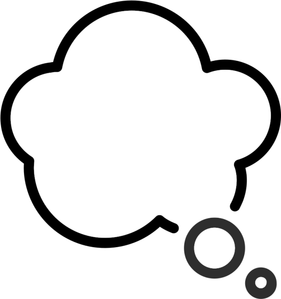 Облако мыслей