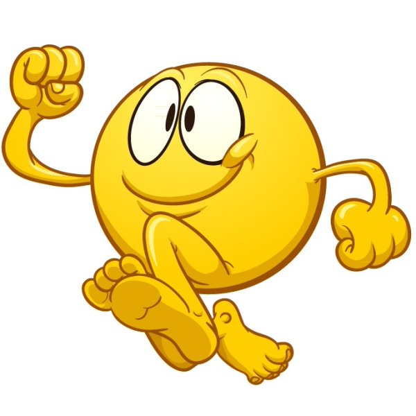 Убегающий смайлик