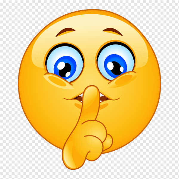 Смайлик тишина