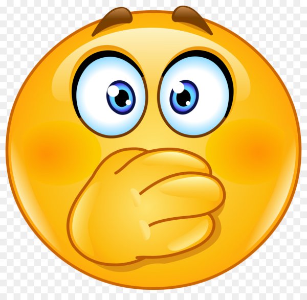 Смайлик закрытый рот