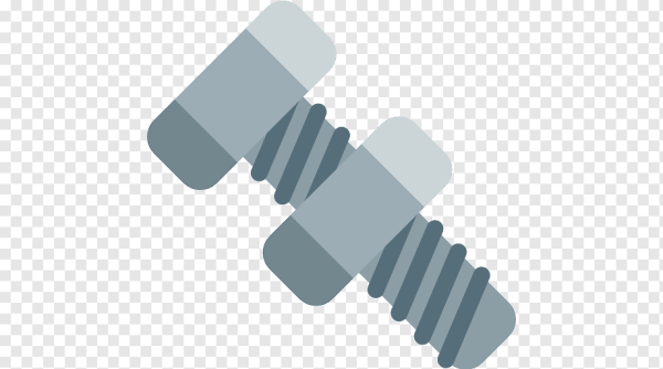 Винтик на прозрачном фоне