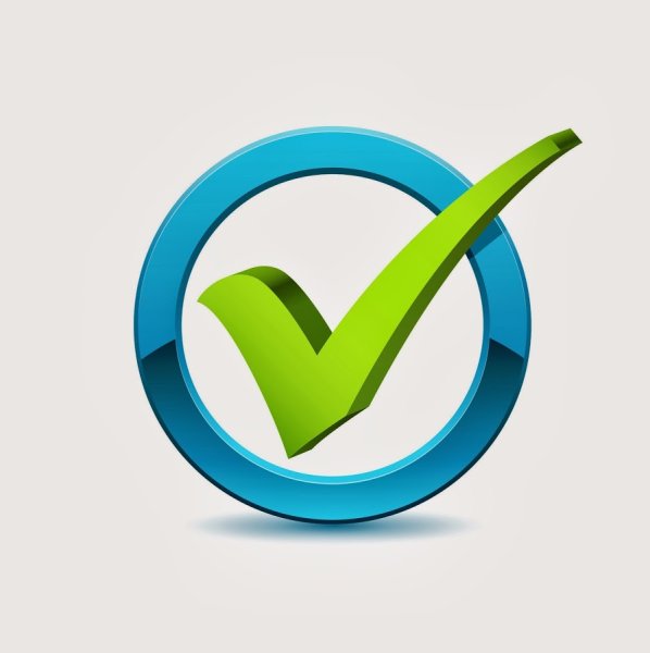 Зеленая галочка