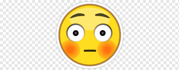 Смайлик с выпученными глазами