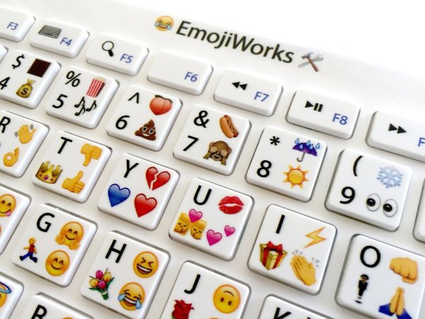 Смайлики на клавиатуре