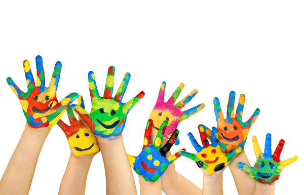 Разноцветные ладошки