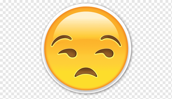 Грустный смайлик ВК