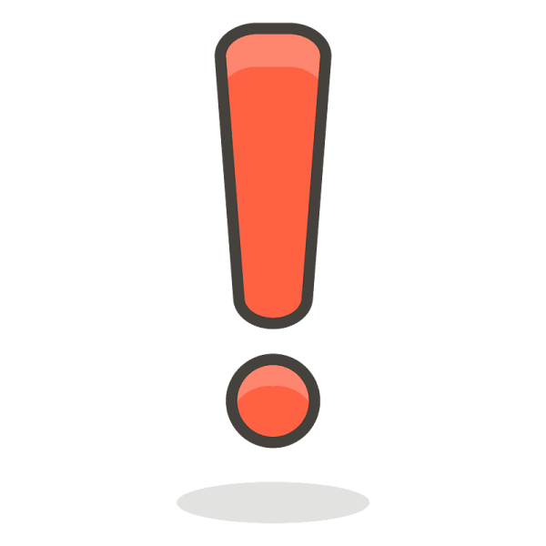 Смайлик восклицательный знак