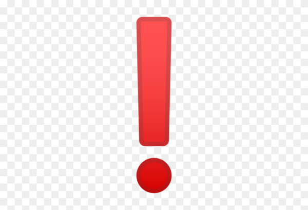 Эмодзи восклицательный знак