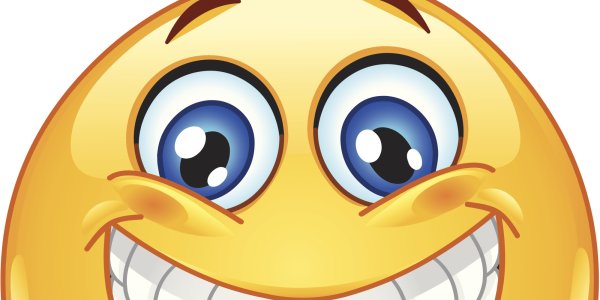 Смайлик с просящими глазами