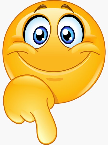 Смайлик указывает