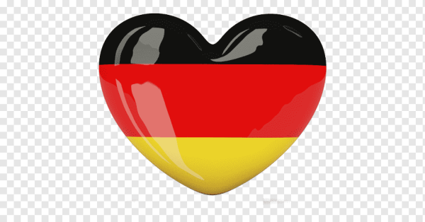 Флаг Германии сердце