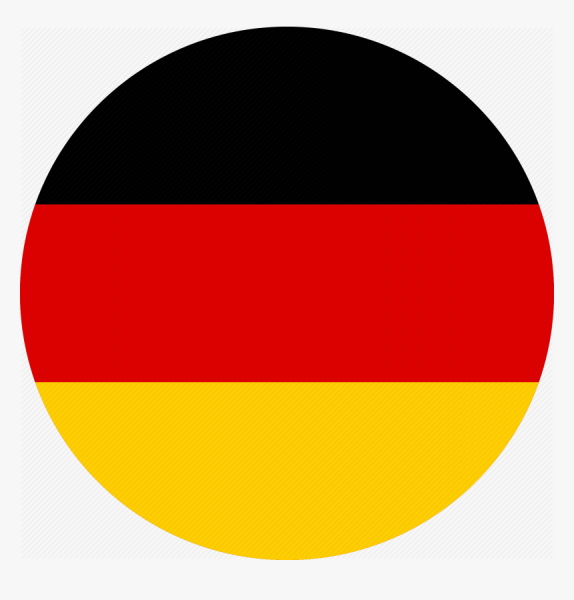 Germany Flag circle