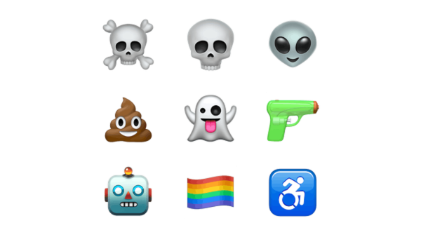 Смайлики айфона