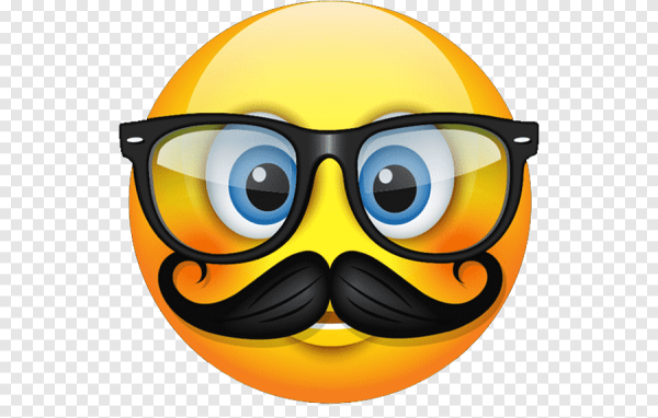 3д смайлик в очках