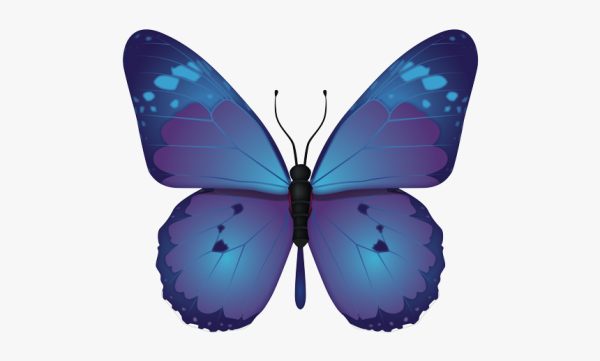 Смайлик бабочка