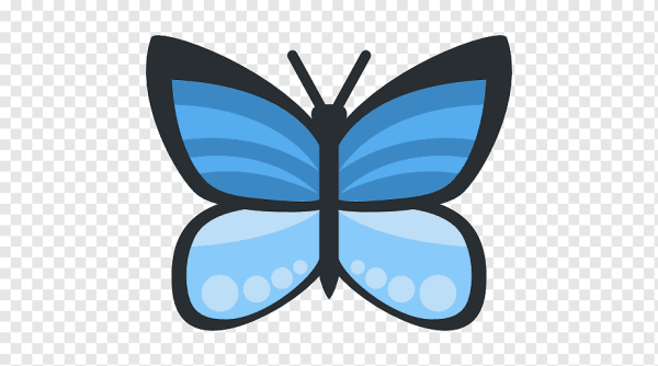 Бабочка ЭМОДЖИ айфон